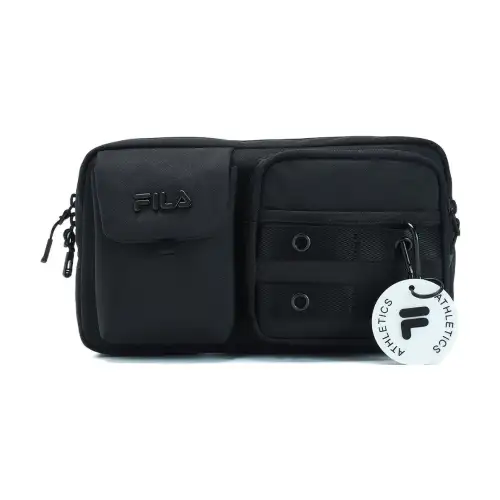 FILA Fabric Fanny Pack Regular Unisex Black