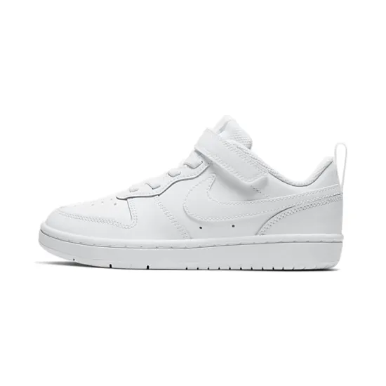Nike Court Borough Low 2 Triple White PS
