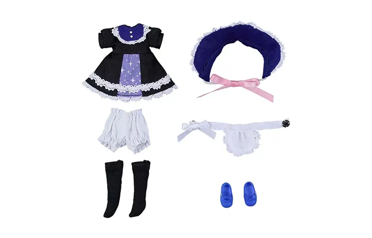 Clay, set, retro dress, accessories