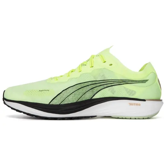 PUMA Liberate Nitro Running Shoes Men Low-top Yellow/Green