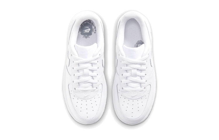 Nike Air Force 1 Low LE Triple White (PS) - 4