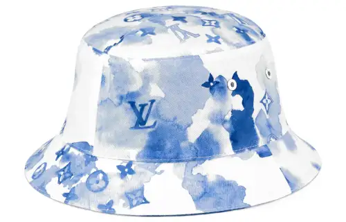 LOUIS VUITTON Bucket Hat Monogram Watercolor