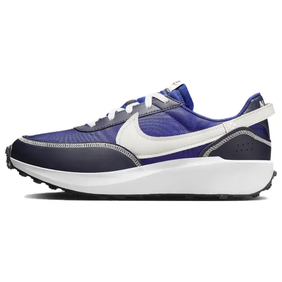 Nike Waffle Debut Lifestyle Shoes Men Low-top Black/Blue
