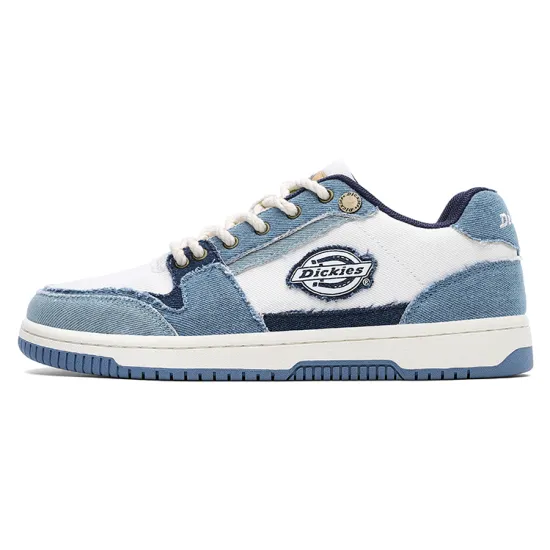 Dickies Skateboard Shoes Men Low Top Light Blue