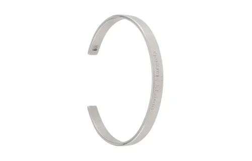 Maison Margiela Logo engraved Cuff Bracelet