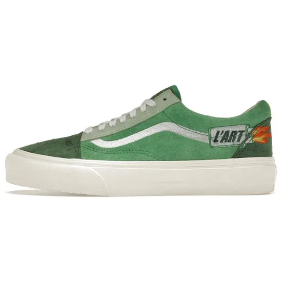 Vans Vault Old Skool Kar L'art Exhaust Green