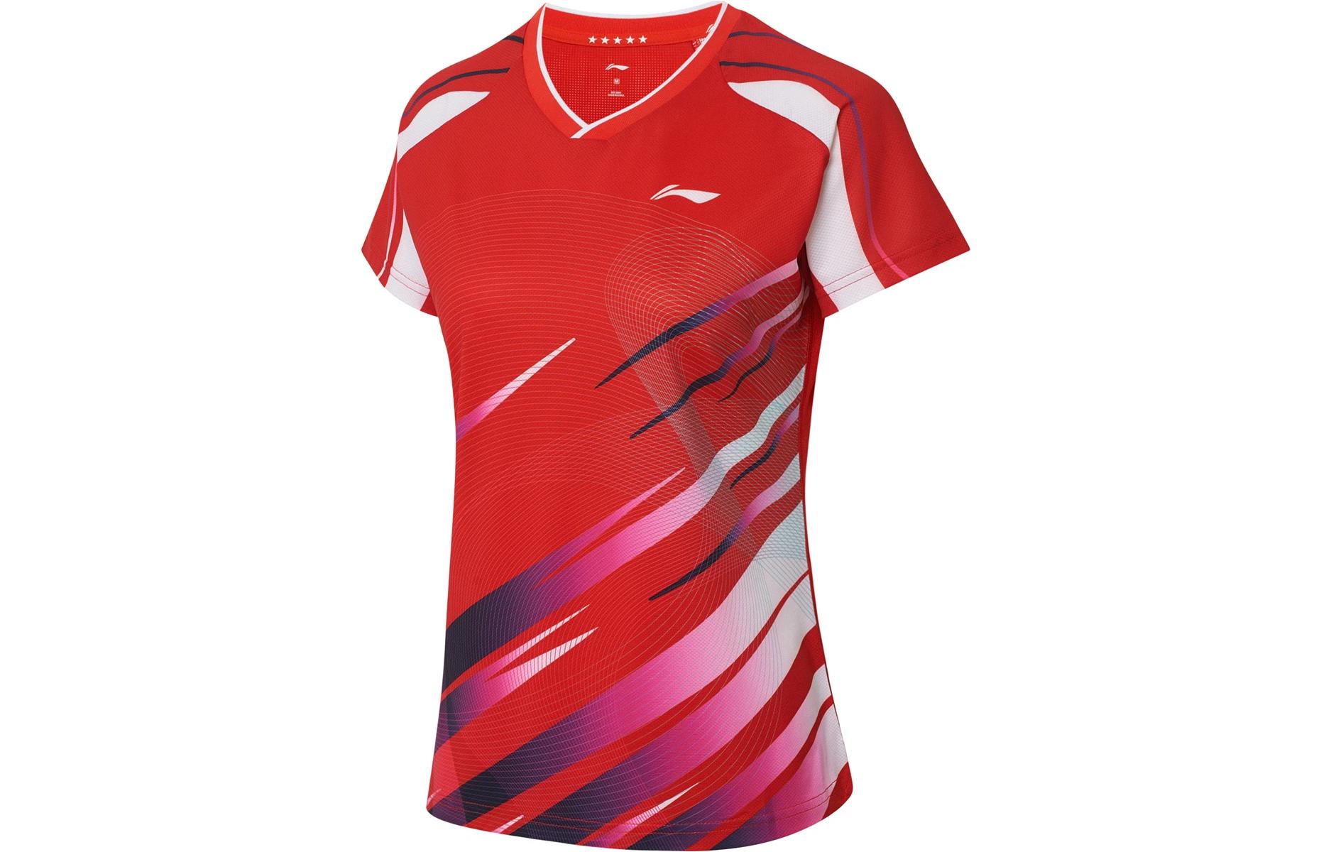 Li Ning Table Tennis Collection Table Tennis Apparel Women’s Flame Red