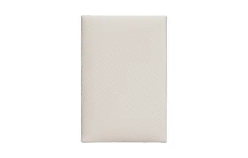 HERMES Calvi Epsom Calfskin Card Holder Women's Light Gray