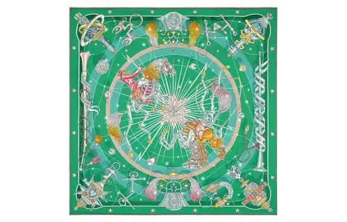 HERMES Scarves Women's Green