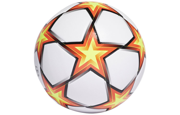 Adidas Size 5 Soccer Ball Pu Seamless Thermal bonding Unisex White Red Neon Bright Yellow Neon Black