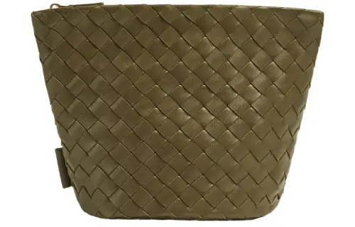 Bottega Veneta Sheepskin Bucket Bag Clutch Medium Women's Jasper