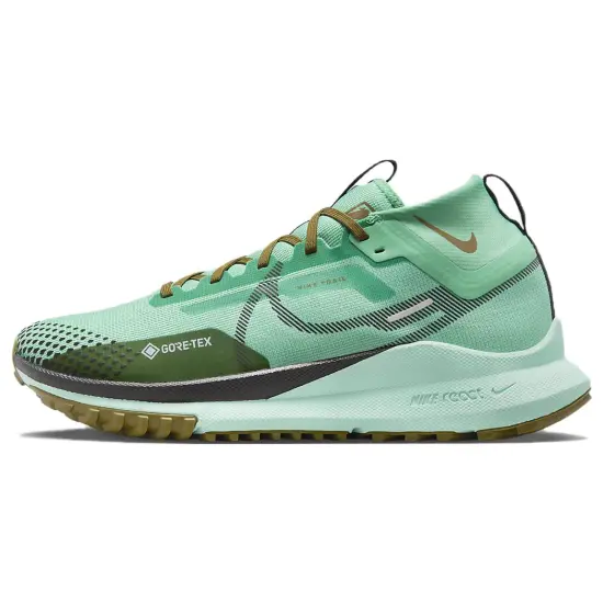Nike React Pegasus Trail 4 Gore-Tex Spring Green Olive Flak Mint Foam Black