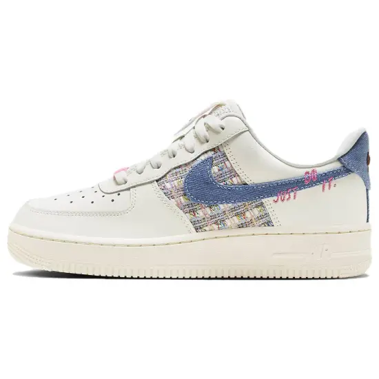 Nike Air Force 1 Low '07 LX Denim Swoosh Boucle Women's