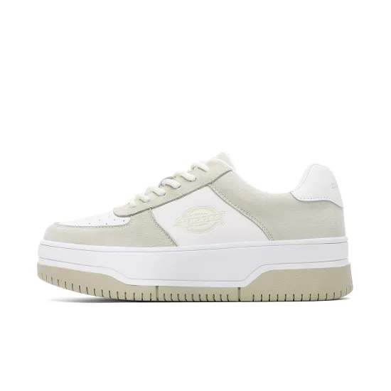 Dickies Skateboard Shoes Women's Low-Top Beige