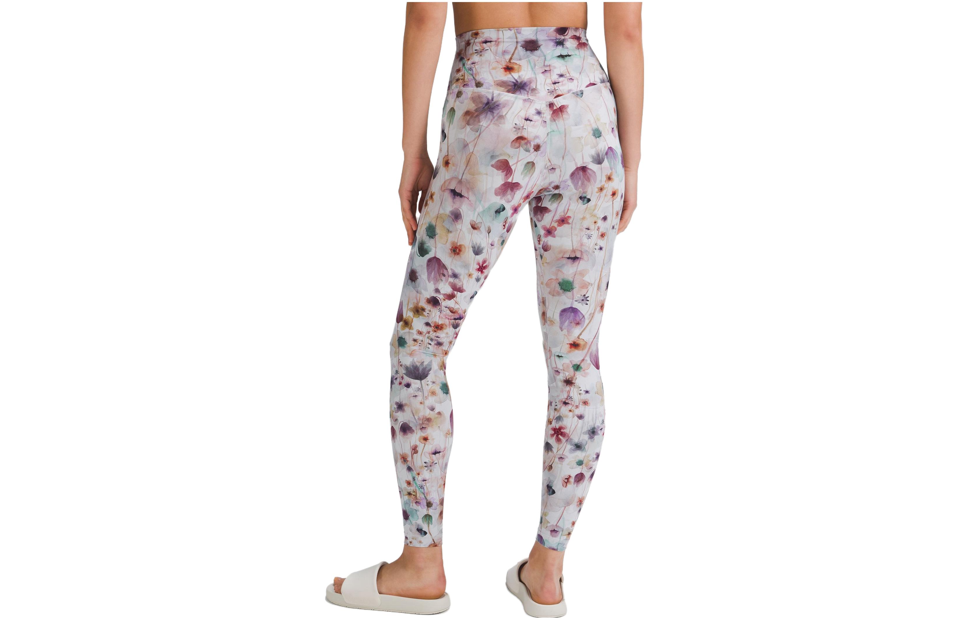 Lululemon Align Yoga Pants Women’s Washed Pattern Multicolor Moderate