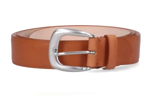 Maison Margiela Cow Leather Belts Men's Brown /