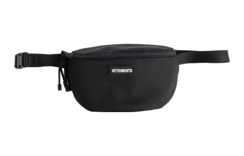 Vetements Nylon Fanny Pack Men's Black