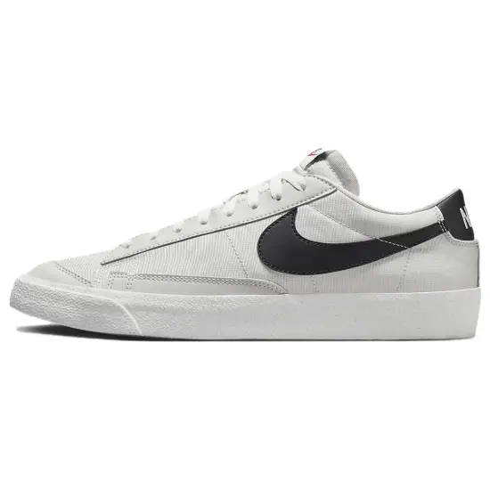 Nike Blazer Skateboarding Shoes Men Low-top Grey/Black