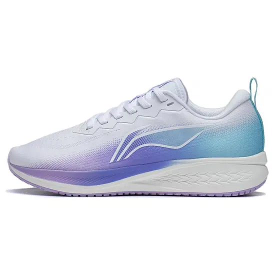 LINING Red Hare 6 Running Shoes Women's Low-Top White Blue/Purple