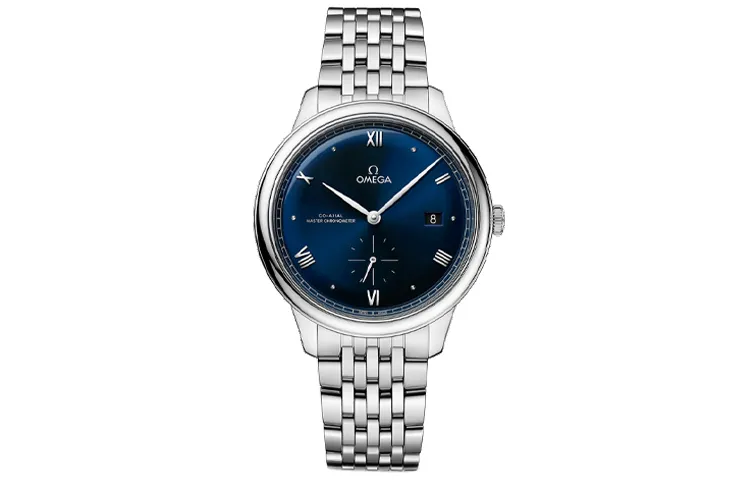 OMEGA Disc Fly Collection Elegant Automatic Mechanical Movement Men's Watches Watch 41mm Blue Dial