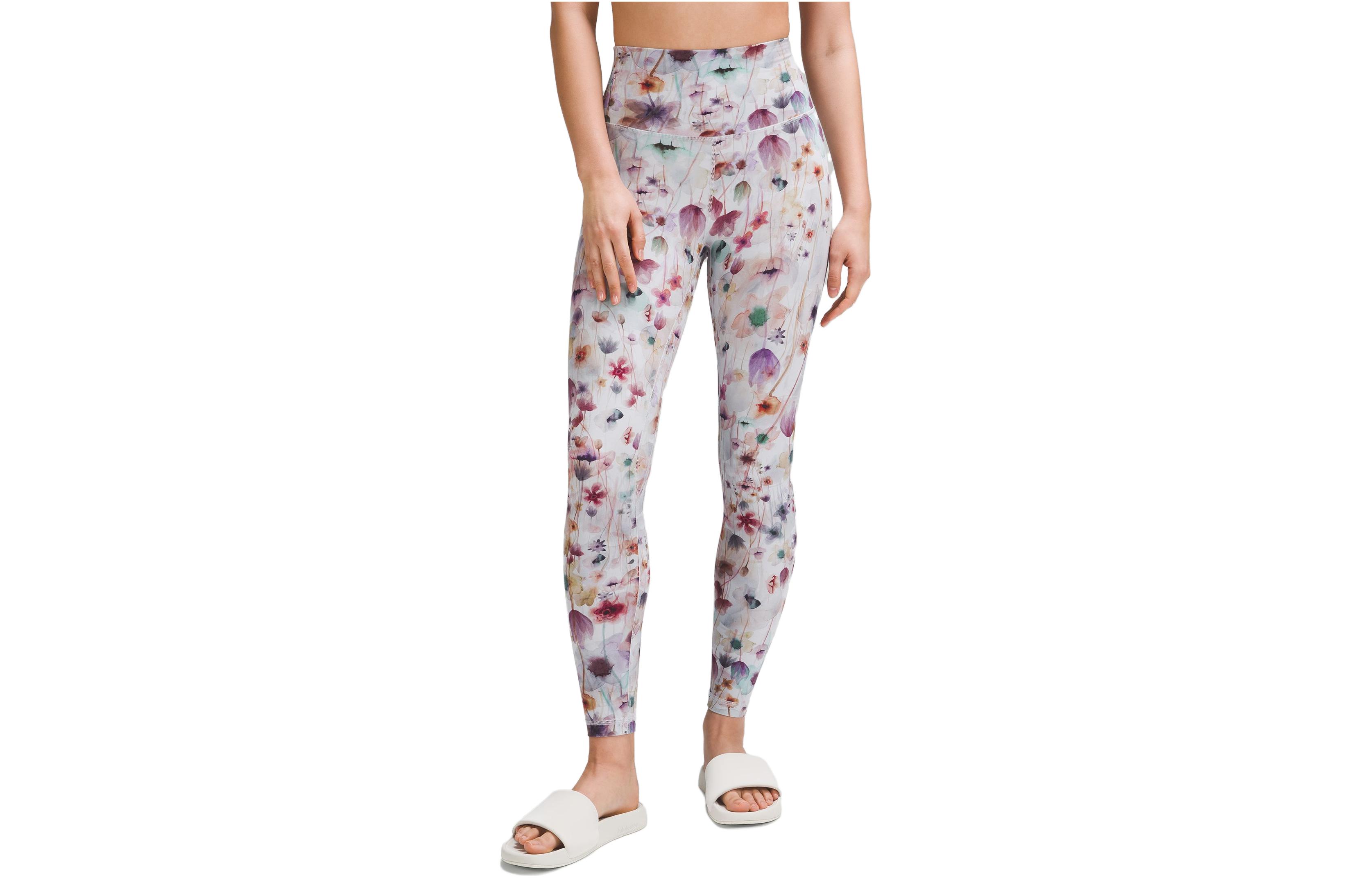 Lululemon Align Yoga Pants Women’s Washed Pattern Multicolor Moderate
