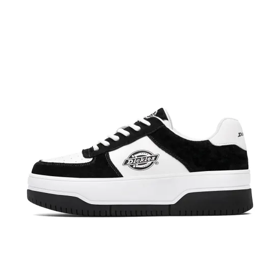 Dickies Skateboard Shoes Women's Low-Top Black White