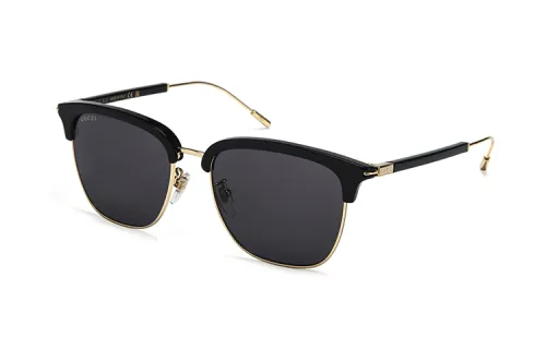 GUCCI Round Frame Recycled Acetate Sunglasses