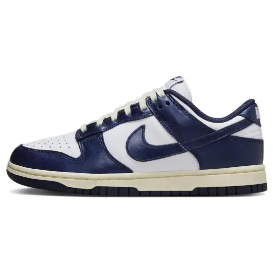 Nike Dunk Low Prm Vintage Navy Women's