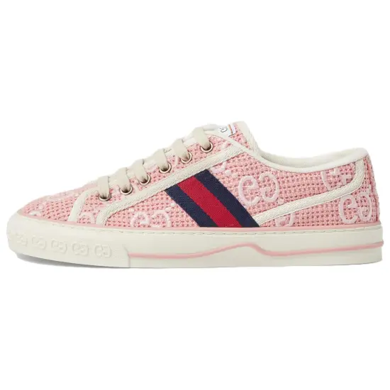 GUCCI Skateboard Shoes Women's Low-Top Pink