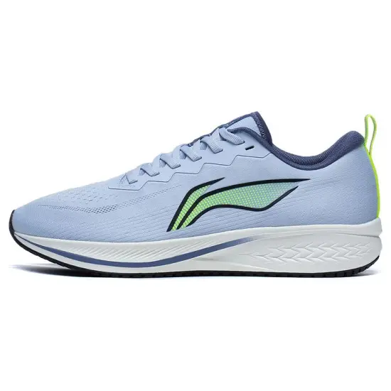 LINING Red Hare 6 Running Shoes Men Low-Top Gray Green