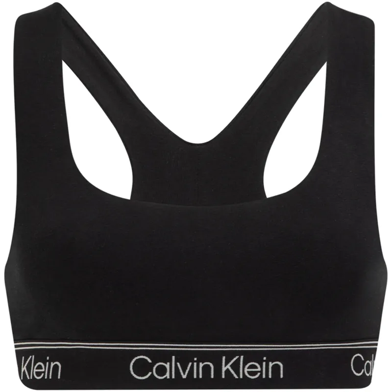 CALVIN KLEIN Joy Motion Belt Bra Women's Space Black