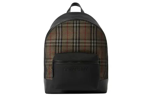 Burberry Cow Leather Backpack Regular Men's Archive Beige