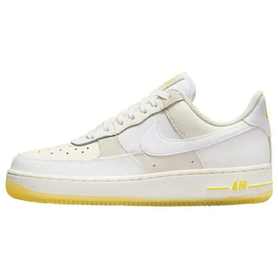 Nike Air Force 1 Low '07 UV Reactive Patchwork White Multicolor Yellow Women's
