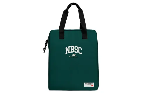 New Balance Fabric Tote Bag, Shopping Bag, Handbag Large Unisex Green