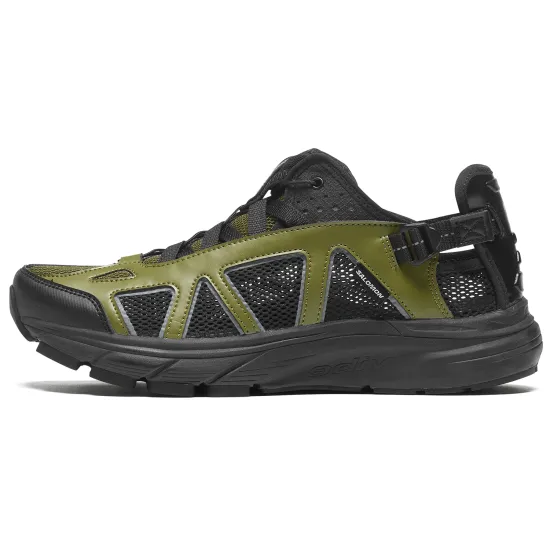 SALOMON Lifestyle Shoes Unisex Low-top Black/Green