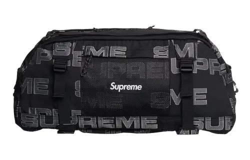 Supreme Waterproof Recycled Nylon Portable One Shoulder Crossbody Gym Bag Travel Bag Unisex