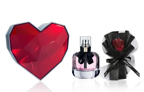 YSL Yves Saint Laurent Classic Edition Women's Perfume LIBRE Eau de Paris/Reverse Paris/Black Duck Piece Ruby Heart Gift Box