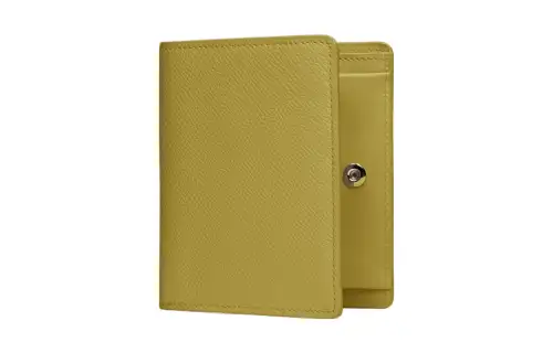 Maison Margiela Calfskin Wallet Women's Yellow