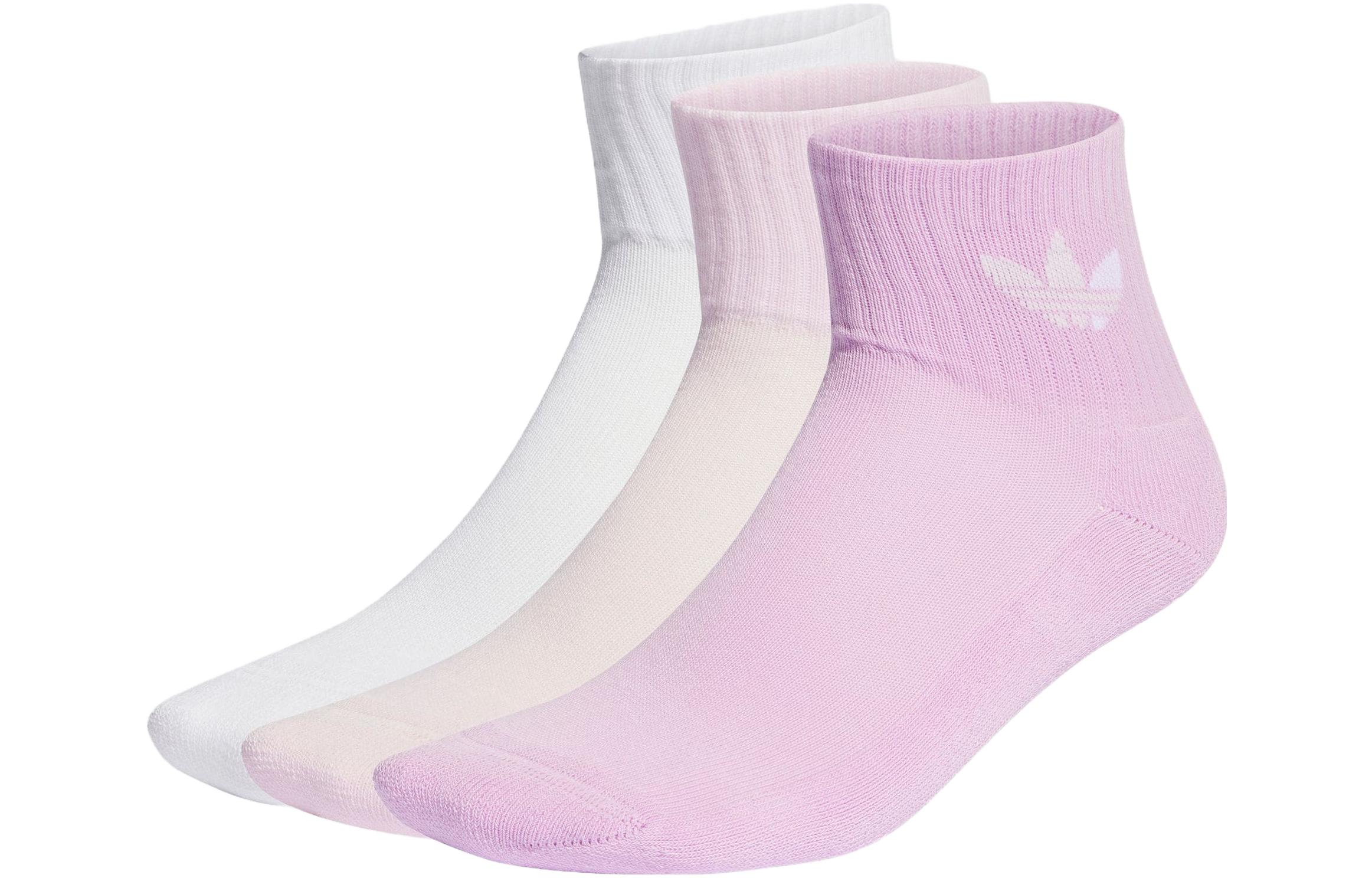 adidas originals Mid-Cut Crew Socks 3 Pairs   3
