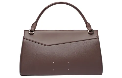 Maison Margiela Grain Leather Shoulder Bag, Crossbody Bag, Handbag Women's Brown