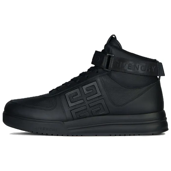 Givenchy G4 Skateboard Shoes Men High-Top Black