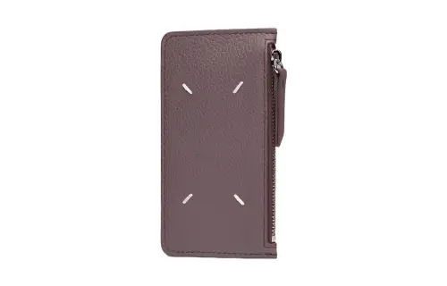 Maison Margiela Calfskin Wallet Women's Coffee