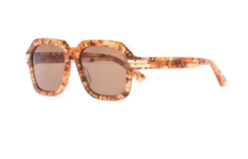 Bottega Veneta Sunglasses Men's Orange