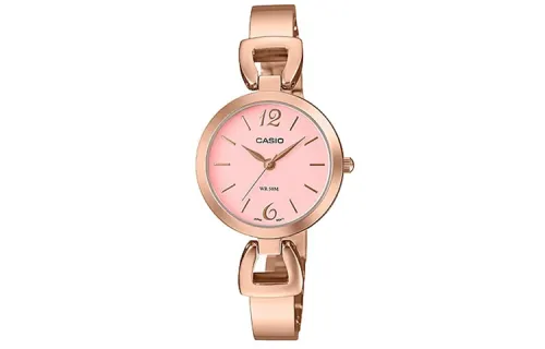 CASIO Women's Standard Series Pink Watch LTP-E402PG-4A