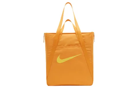 Nike Fabric Tote Bag, Shopping Bag, Shoulder Bag, Handbag Regular Unisex Bright Orange