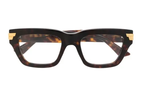 Bottega Veneta Eyewear Rectangle Frame Glasses