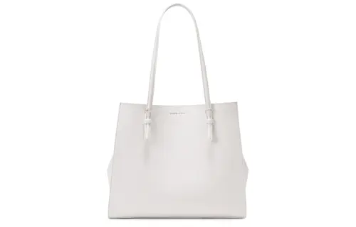 CHARLES&KEITH PU Polyurethane Tote Bag, Shopping Bag, Shoulder Bag Women's Multicolor