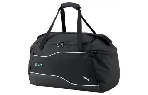 PUMA ×Mercedes AMG Collaboration Polyester Luggage Bag Handbag Regular Unisex Black