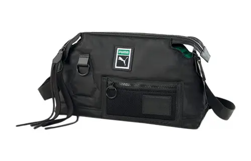 PUMA Polyester Clutch, Shoulder Bag, Crossbody Bag Medium Unisex Black