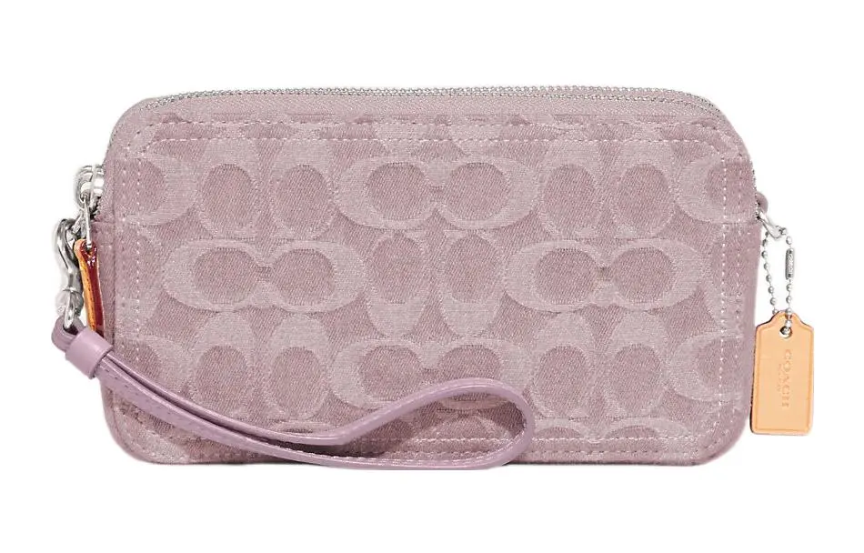 COACH Kira Fabric Crossbody Bags Small Women's Pink